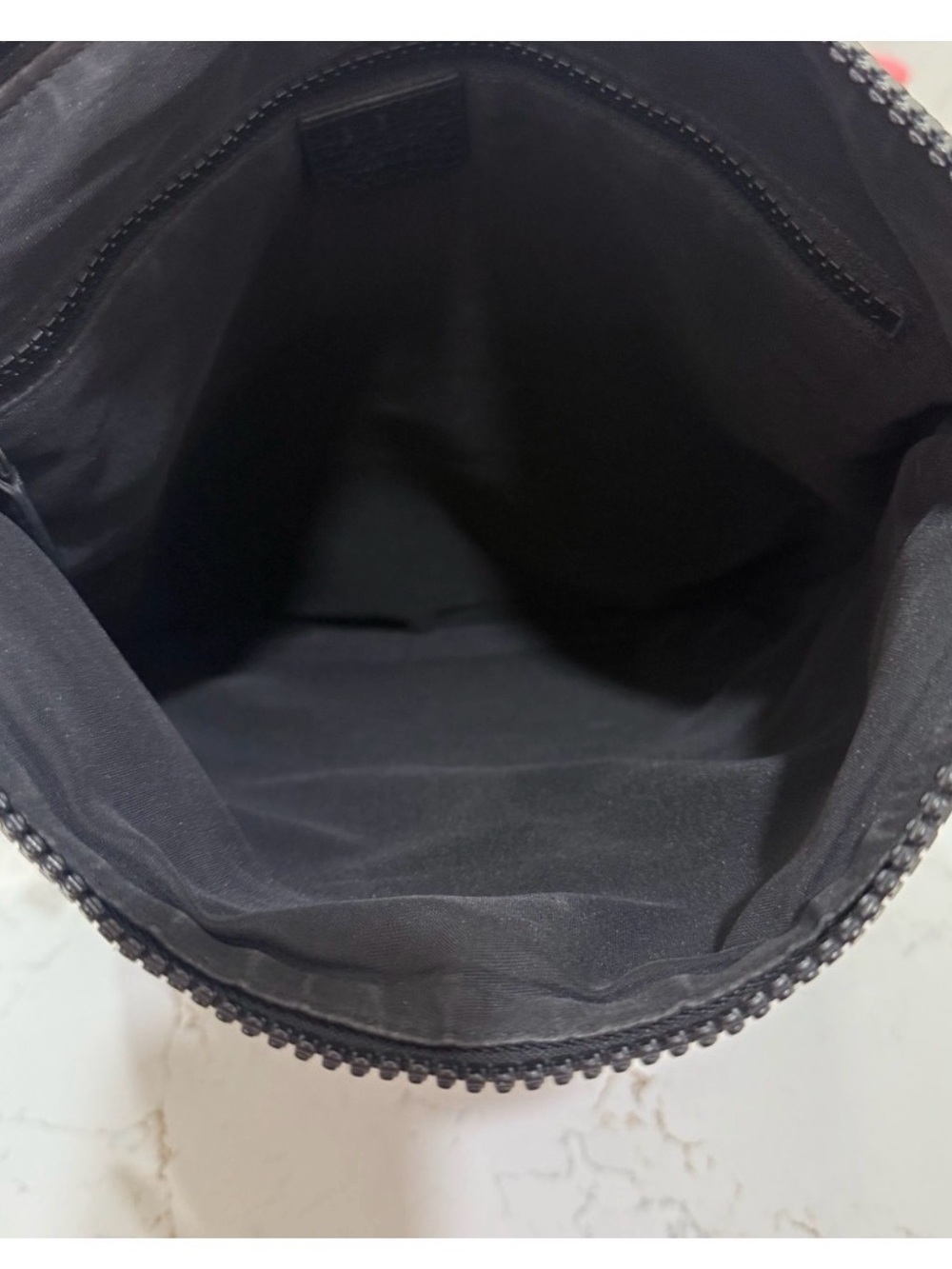 Gucci Black Nylon Monogram Crossbody Messenger Bag - Picture 6 of 7